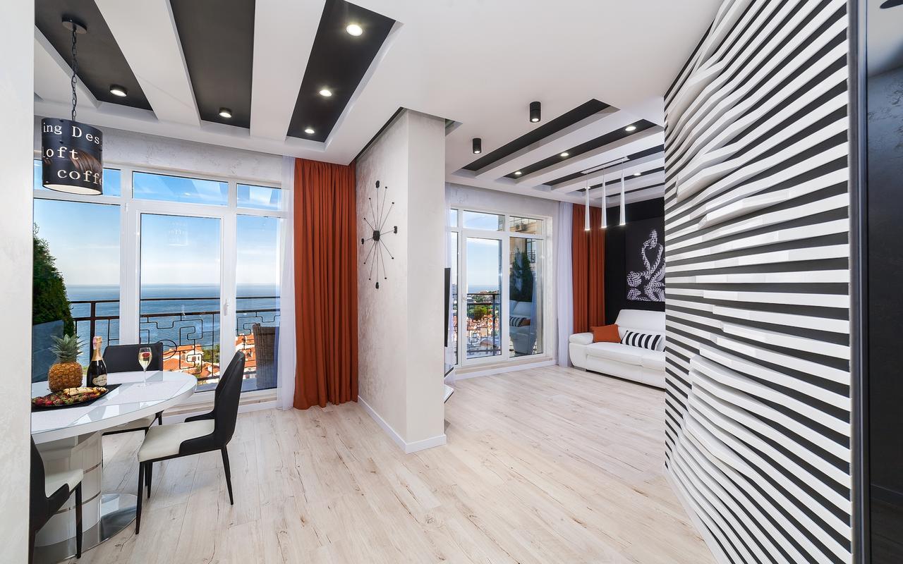 Vip Apartments In Arcadia With Sea View. Odessza Kültér fotó